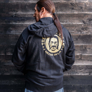 Black Zip - Up Hoodie (Trejo's Cerveza) - The Pepper Pantry (Formerly Marie Sharp's)